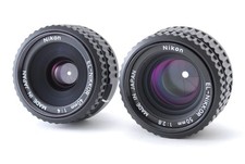 2x MINT Nikon EL-Nikkor 40mm f4 N 50mm f2.8 N Enlarging Macro Lens From JAPAN