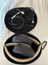 Used Beats Studio3 Noise Cancellation Grey and Gold Wireless Headphones