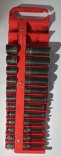 Snap-on 2 SAE Socket Sets 3/8 Deep Shallow 12Pt + Added 6Pt Fill Sizes