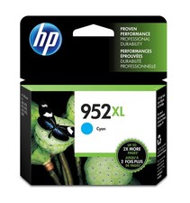 HP 952XL Cyan Ink Cartridge for HP Printer High Yield L0S61AN 140 1450 Pages