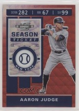2020 Panini Chronicles Contenders Optic Ruby Wave Prizm /199 Aaron Judge #8 0m4q