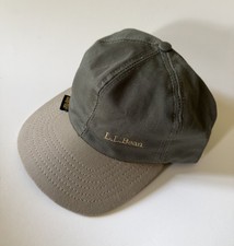 L.L.Bean Gore Tex Baseball Cap Men's Adjustable Khaki Green Tan