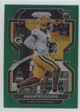 2021 Panini Prizm Rookie Green Prizm Amari Rodgers #405 1t2c
