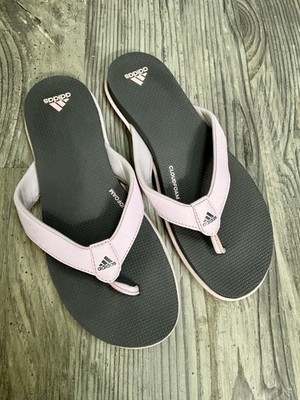Adidas Pink Flip-Flop Sandals Women s 8