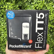 Pocket Wizard Flex TT5 Transceiver With Control TL for Canon - New In Box
