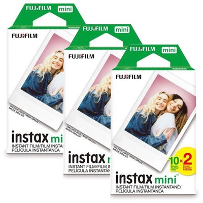 Fujifilm Instax Mini Instant Film for Fuji 7s 8 9 11 25 70 SP-1 SP-2 (60 Films)