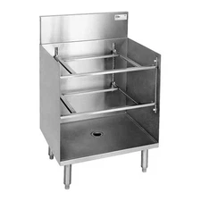 Glastender GRA24 24" x 19" Underbar Glassrack Cabinet