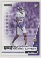 2020 Panini Playoff Rookies Goal Line Cameron Dantzler #257 0l4h