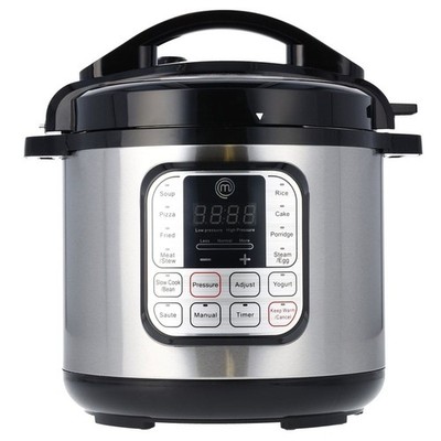 10-in-1 Electric Multi Cooker Pressure Rice Slow Steamer Saute Soup 6.3qt