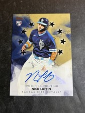 2024 Topps Nick Loftin #BSA-LOF Baseball Stars Auto Black Parallel /199