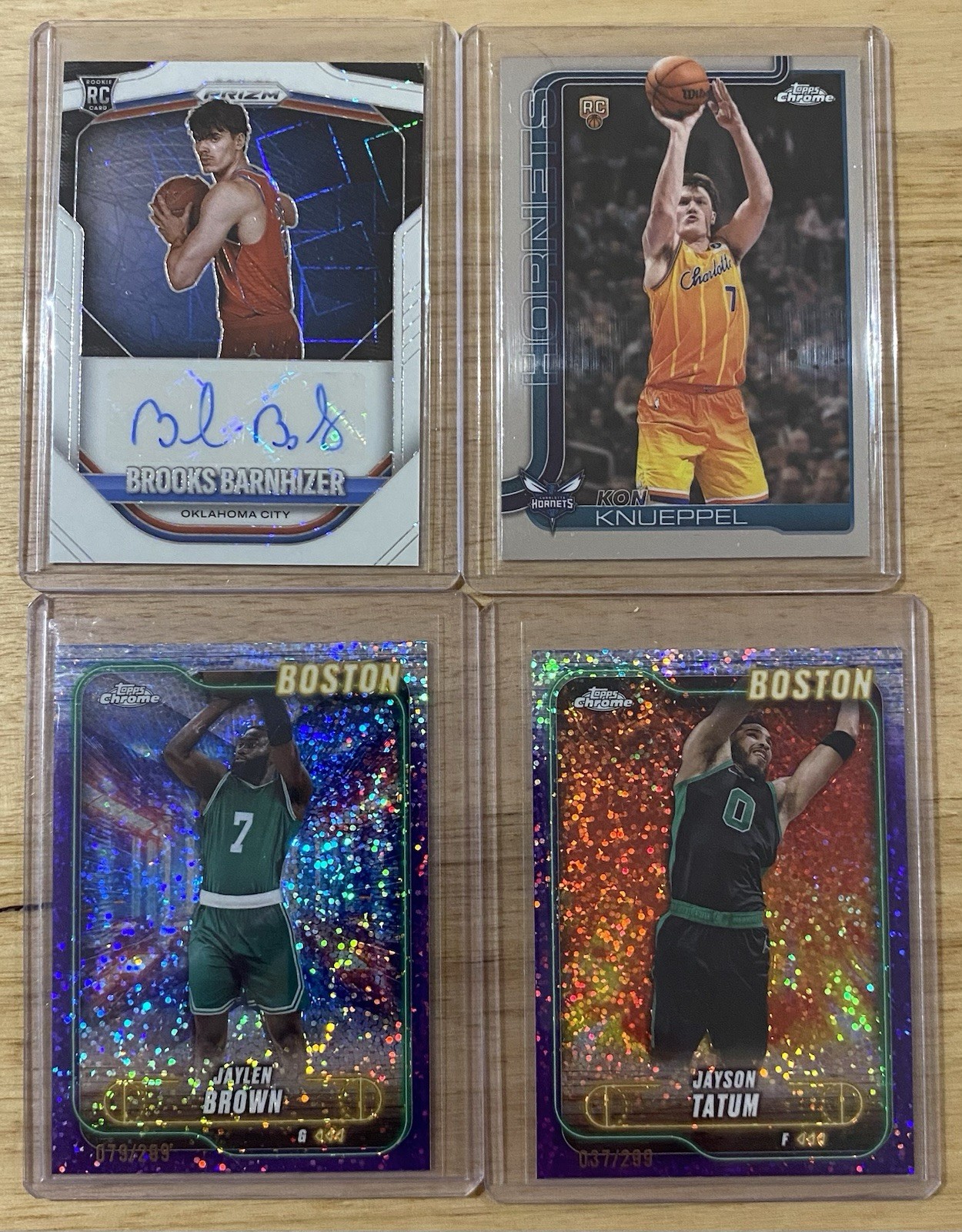 NBA Card Lot 100+ Cards (Autos,#’d, Prizms,Refractors,Parallels,Inserts,RC’s) view 2