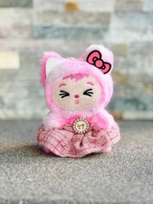 Hello Kitty Inspired Ears for Collectible Plush Vinyl 17cm Dolls