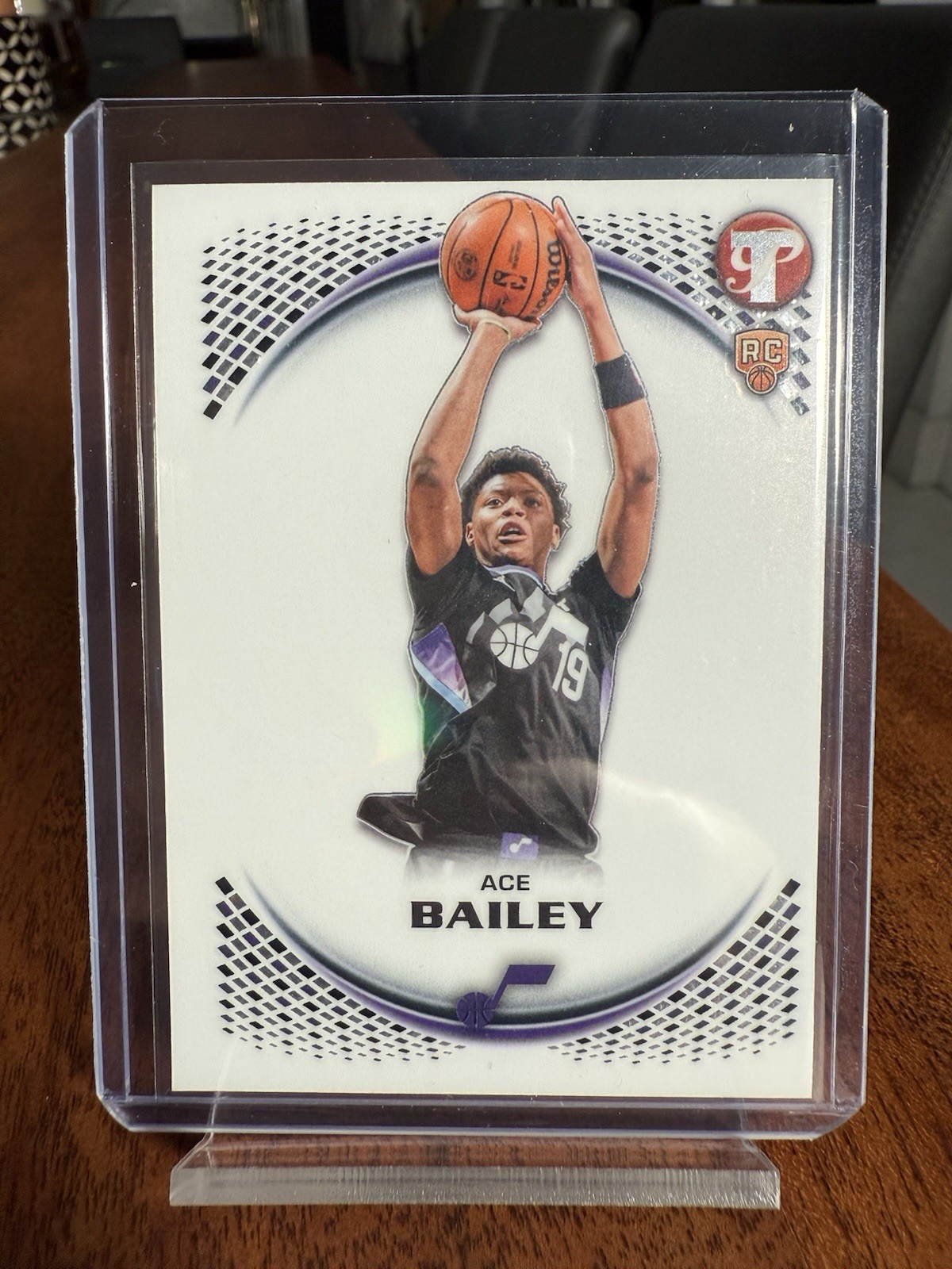 2026 Topps Pristine Ace Bailey Rookie RC #120 Utah Jazz Basketball Card