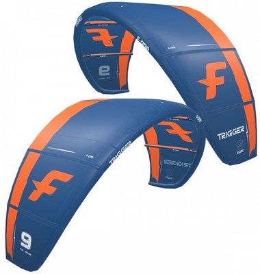 F-One Tubekite TRIGGER B - ABYSS / FLAME 2023  - Größe 7 qm