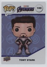 2023 Upper Deck Funko Pop Marvel Infinity Saga Patina Tony Stark #100 11jz