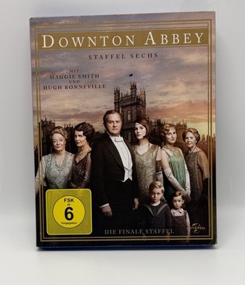 Downton Abbey Staffel sechs 3x Disc Blu-ray Film Blu Ray DVD Zustand Sehr Gut