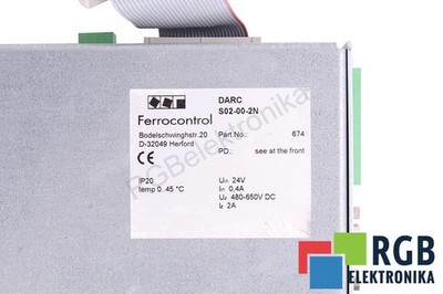S02-00-2N DARC FERROCONTROL - Generalüberholt - 24 Monate Garantie