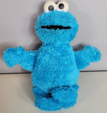 Cookie Monster Plush Sesame Street Hasbro 2010 Stuffed Animal Toy 10" Tall