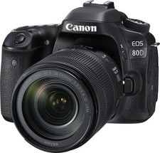 Canon EOS 80D Digital SLR Kit EF-S 18-135mm f/3.5-5.6 Image Stabilization USM L
