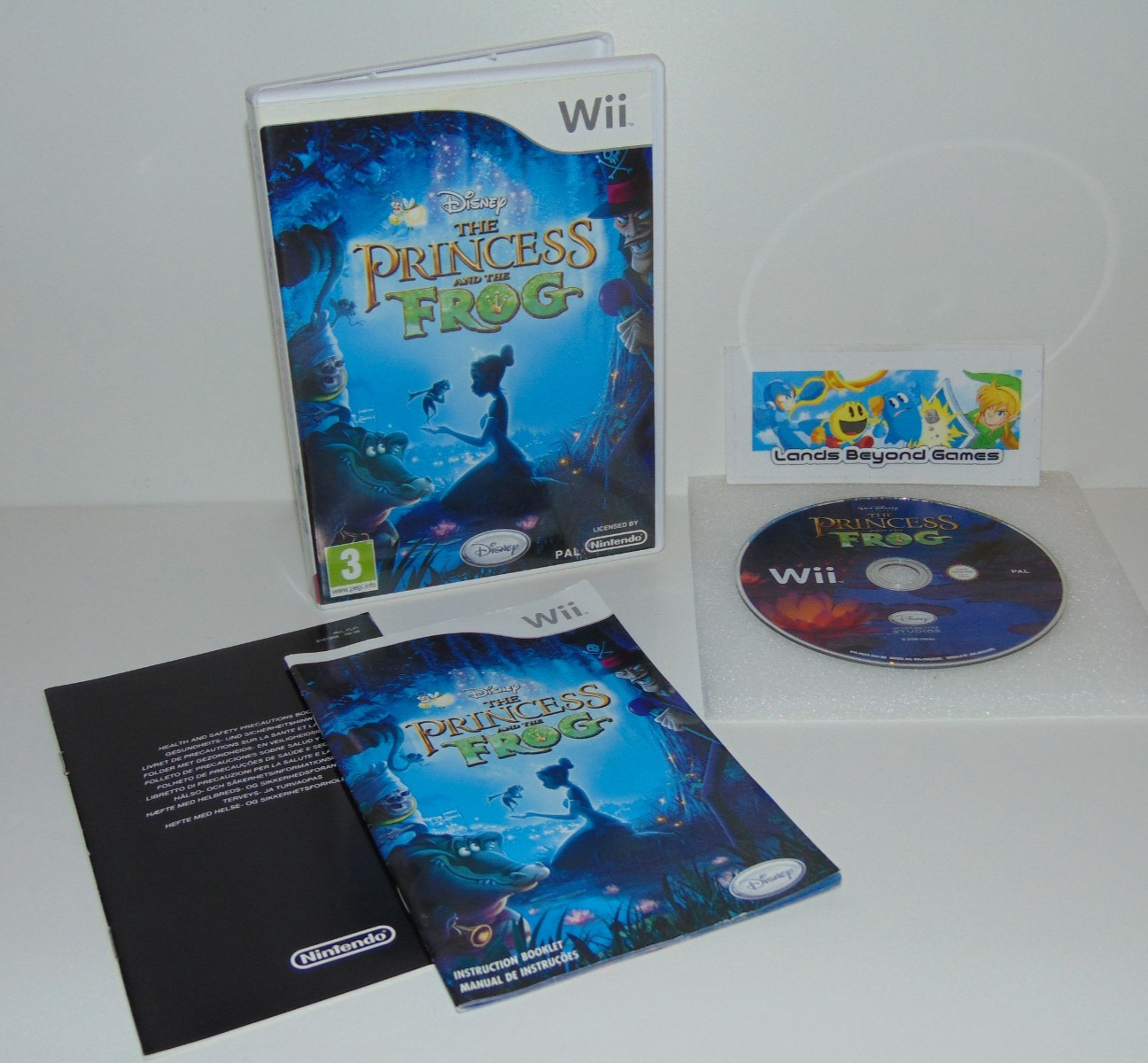 Disney The Princess and the Frog Nintendo Wii Complete (UK PAL)