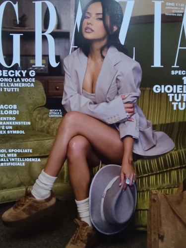 Grazia 2025 48.Becky G,Jacob Elordi,Daniel Day-Lewis,Lily Chapman,Anok Yai prezzo ebay