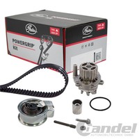 Gates Powergrip ZAHNRIEMEN-SATZ MIT Wasserpumpe Passend FüR Audi A3 A4 A6 Ford