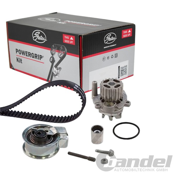 Gates Powergrip ZAHNRIEMEN-SATZ MIT Wasserpumpe Passend FüR Audi A3 A4 A6 Ford-image