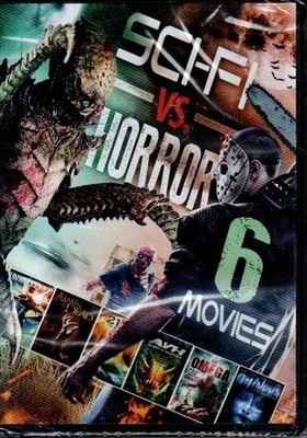 SCI-FI VS HORROR 6 Movies collection 2 Disk