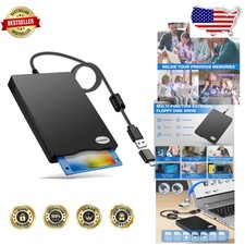 Reliable 3.5" Floppy Reader External USB 1.44MB for Windows XP/11