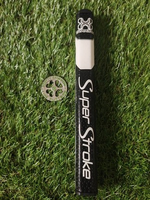 Superstroke Traxion Round Tour 2.0 schwarz Putter Golfgriff GRATIS BALLMARKER