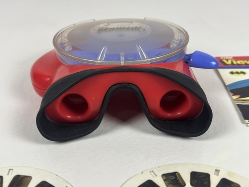 2002 Mattel View Master W/ 1991 BATMAN, SESAME STREET, DINOSAURS!! - Picture 4 of 9