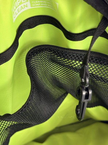 Backpack Adidas School, Sports, Academia Large. Blue Lime Green. Mesh storage - Picture 24 of 24