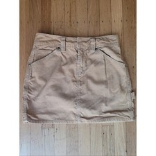 J. Crew Corduroy Mini Skirt in Tan Brown Size 2