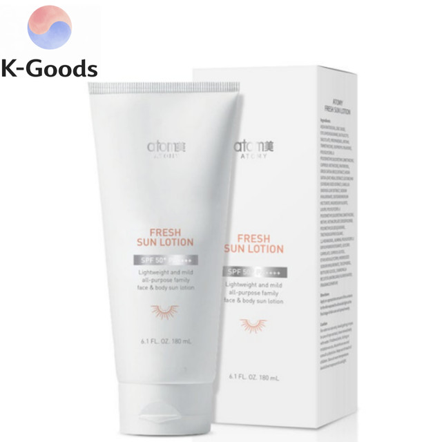 Atomy Fresh Sun Lotion SPF50 PA+++ 180ml lightweight sunscreen