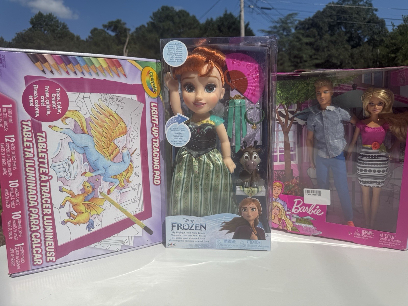Bundle Of Toys For Girls Barbie, Disney Princess, Crayola