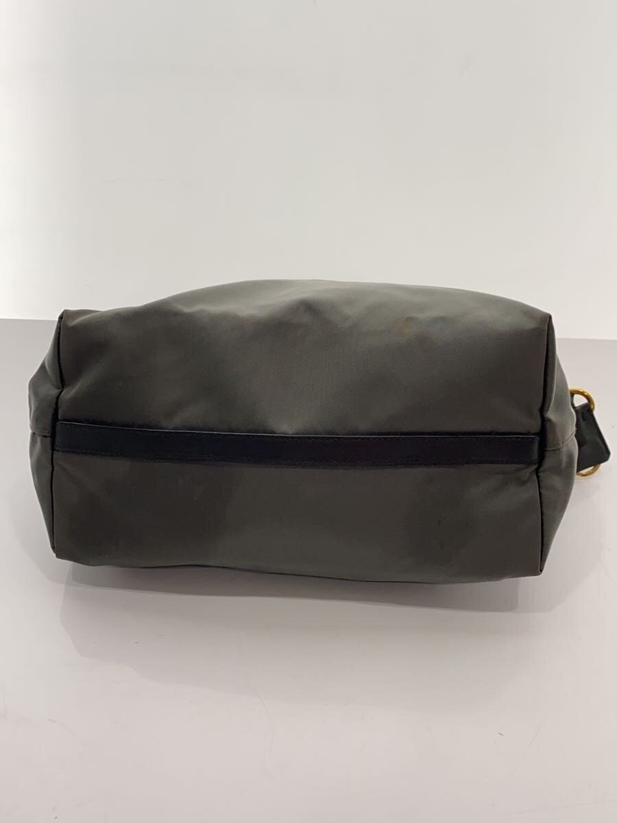 PRADA Shoulder Bag Nylon GRY 1ba104 thumbnail 4