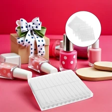 480 PCS Nail Adhesive Stickers Double Sided Tape Stripping Strips