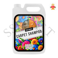 Carpet Cleaner Shampoo Flower Scent 5L | Carpet Shampoo for Machines EACH 3.80 per litre