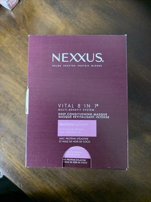 10xNexxus Vital 8 in 1 Deep Conditioning Treatment Masque  1.5 oz Ea Protein