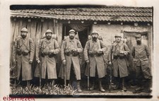 WW1 French Real Photo Postcard Soldiers
