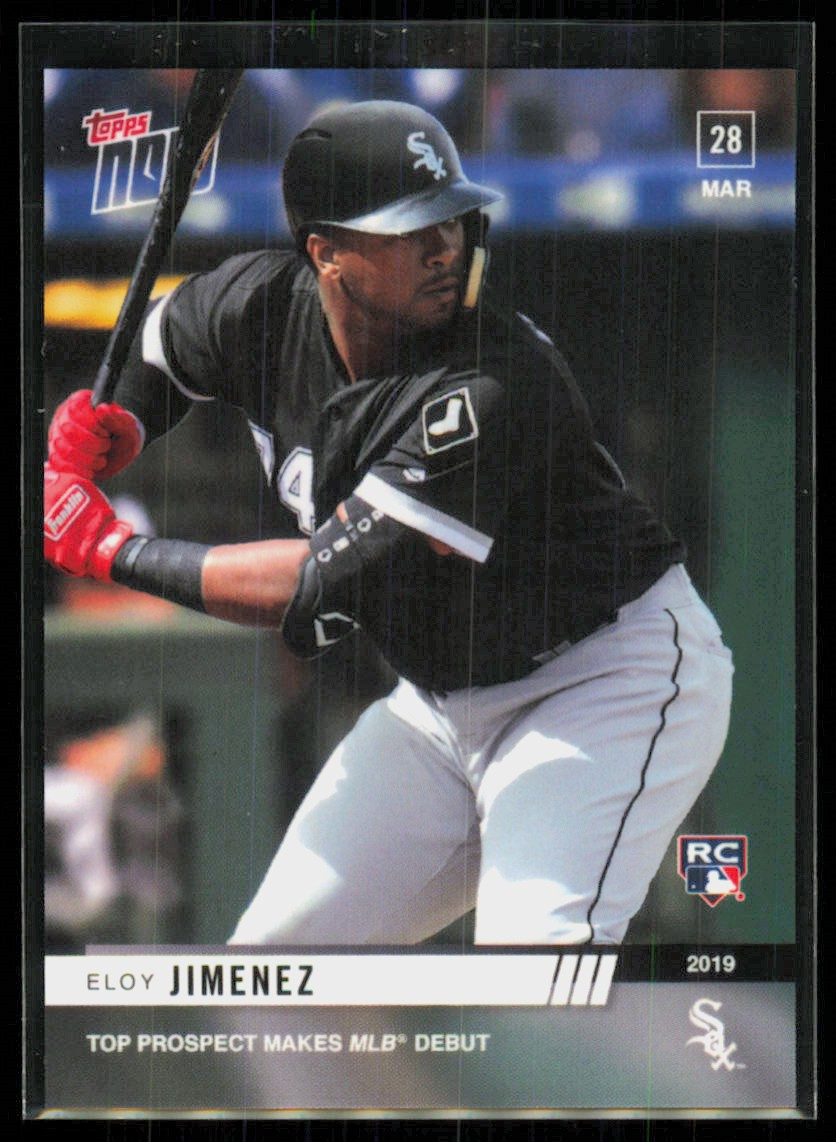 2019 Topps Now Eloy Jimenez Rookie /2626 Chicago White Sox #17