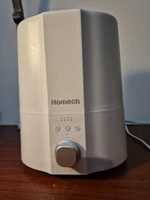 Homech Ultrasonic Cool Mist Humidifier, 2.5L W/Night Light, Whisper Quiet