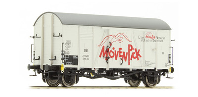 Brawa 47929 H0 Gedeckter Güterwagen Bauart Gms 30 (Oppeln) ''Mövenpick'' DB EP III