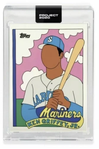 Topps Project 2020 Card #201 Ken Griffey Jr. by Fucci Mariners PR 3,555 THE KID