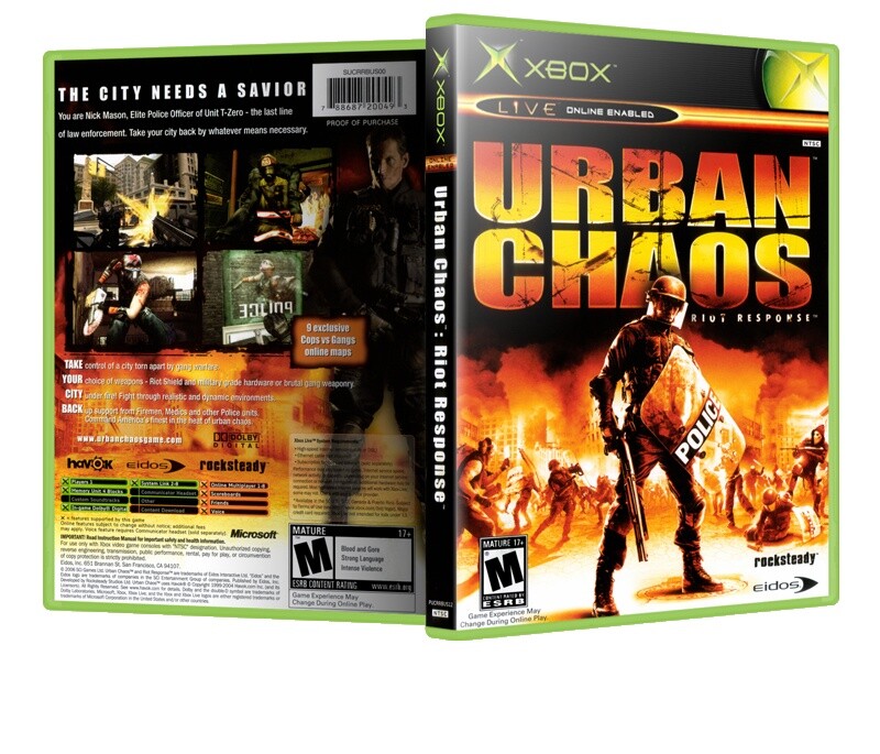 Xbox Urban Chaos Riot Response | eBay