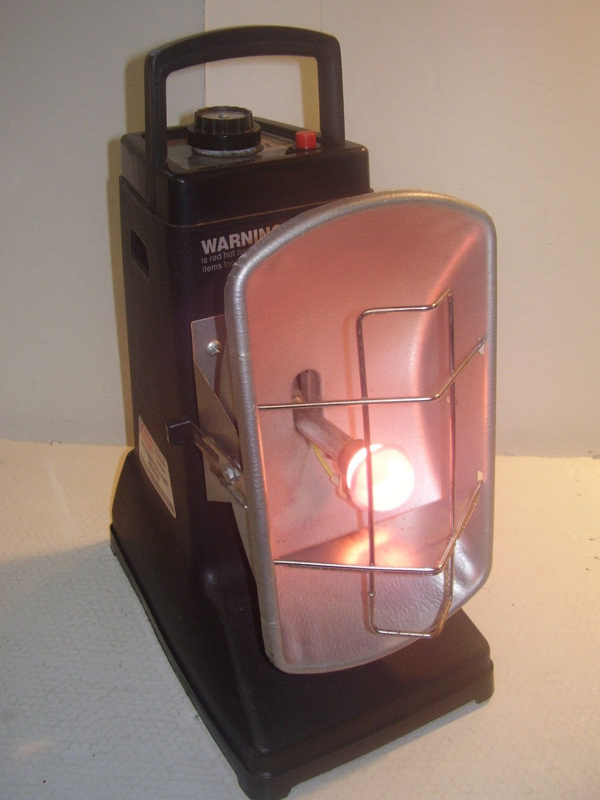 COLEMAN FOCUS 5 ELECTRONIC IGNITION PROPANE HEATER tested and working