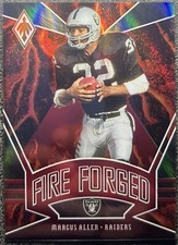 2020 Panini Phoenix Fire Forged Red 199/299 Marcus Allen #9 HOF 🔥💣