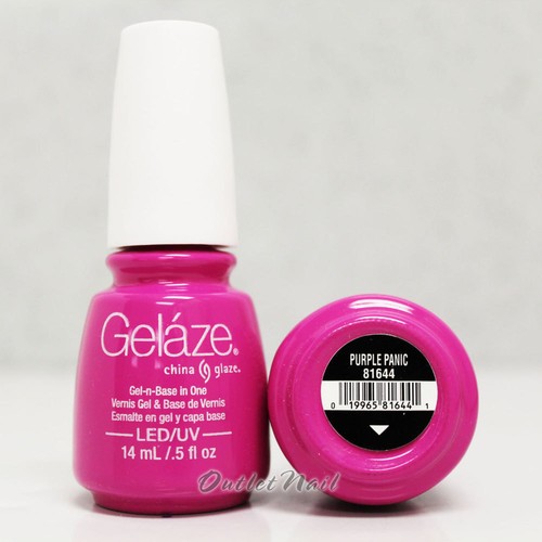Geláze Gelaze by China Glaze 15 ml gel-n-base in un unico smalto gel @scegli QUALSIASI colore - Foto 34 di 49