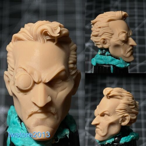 1:6 1:12 1:18 Invincible Head Sculpt For 12" 6" 3.75" Male Action Figure Body - 第 2/2 張圖片