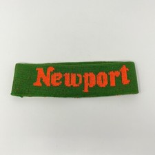 Vintage 1980's Newport Cigarettes Green Sweatband 'Alive with Pleasure' NOS